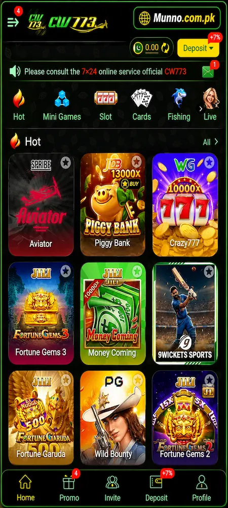 CW773 game