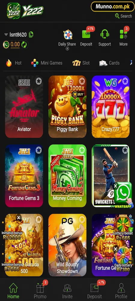 Y222 game